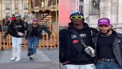 RRR चित्रपटाच्या नाटू नाटू गाण्यावर परदेशी व्यक्तीचा जबरदस्त डान्स, Video लोकांना चांगलाच भावना