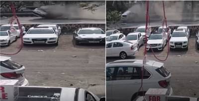 Navi Mumbai Accident | रिक्षाला वाचवताना फॉर्च्युनर दुभाजकावर आदळली, 3 ते 4 वेळा उलटली, एकाचा मृत्यू