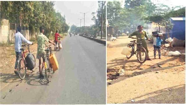 Nanded: एवढा पाऊस पडूनही पाण्यासाठी भटकंती, विष्णुपुरी प्रकल्पापासून 5 किमी अंतरावरची स्थिती, नेमकं कारण काय ?