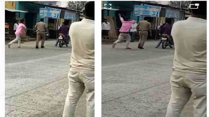 काय चाललंय हे? वाद मिटवण्यासाठी गेलेल्या पोलिसाच्याच गळ्यात टाकली दोर, औरंगबादेत दोघे अटकेत