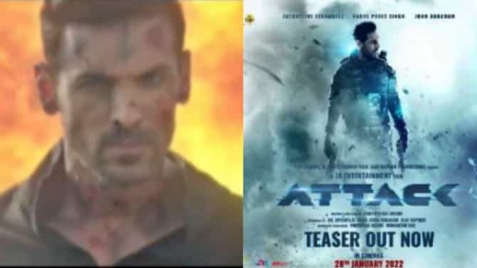 Attack : जानेवारीत होणार अटॅक! जॉन अब्राहमच्या बहुप्रतिक्षित चित्रपटाचे टिझर रिलीज