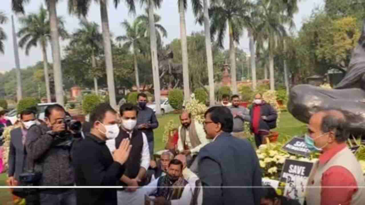 Video : आप आये बहार आयी, संजय राऊतांकडून राहुल गांधींचं खास स्वागत, पण नेमकं कुठे आणि का?