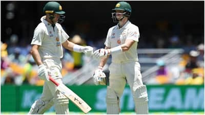 AUS vs ENG Ashes 2nd Test Day 2: लाबुशेनचे शानदार शतक, ऑस्ट्रेलिया भक्कम स्थितीत