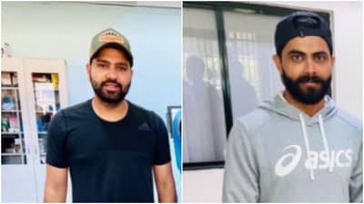 दुखापतीवर मात करण्यासाठी रोहित शर्मा आणि रविंद्र जाडेजा NCA त दाखलं
