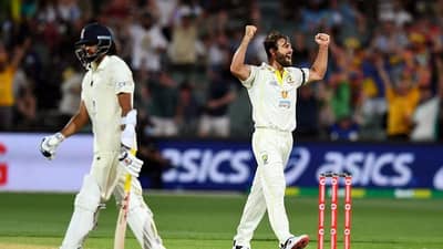 AUS vs ENG, Ashes 2nd Test, Day 2: ऑस्ट्रेलियाचा भेदक मारा, इंग्लंडची नाजूक अवस्था, 456 धावांनी पिछाडीवर