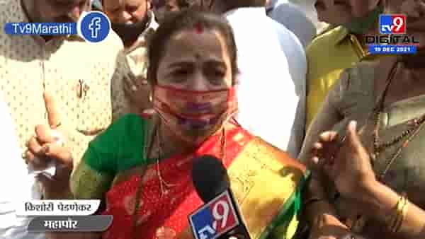 Koshori Pednekar : ‘बसवराज बोम्मईसारख्या मस्तवाल आणि नालायक मुख्यमंत्र्यावर मोदींनी कारवाई करावी’