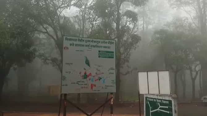 Amravati cool | ठंडा ठंडा कुल कुल, चिखलदऱ्यात रेकॉर्डब्रेक थंडी; पारा 6.8 अंशावर