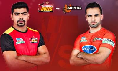 PKL 2021-22 LIVE Score and Updates, Bengaluru Bulls VS U Mumba : अभिषेक सिंगची शानदार कामगिरी, यू मुंबाची बेंगलुरुवर 46-30 अशी मात