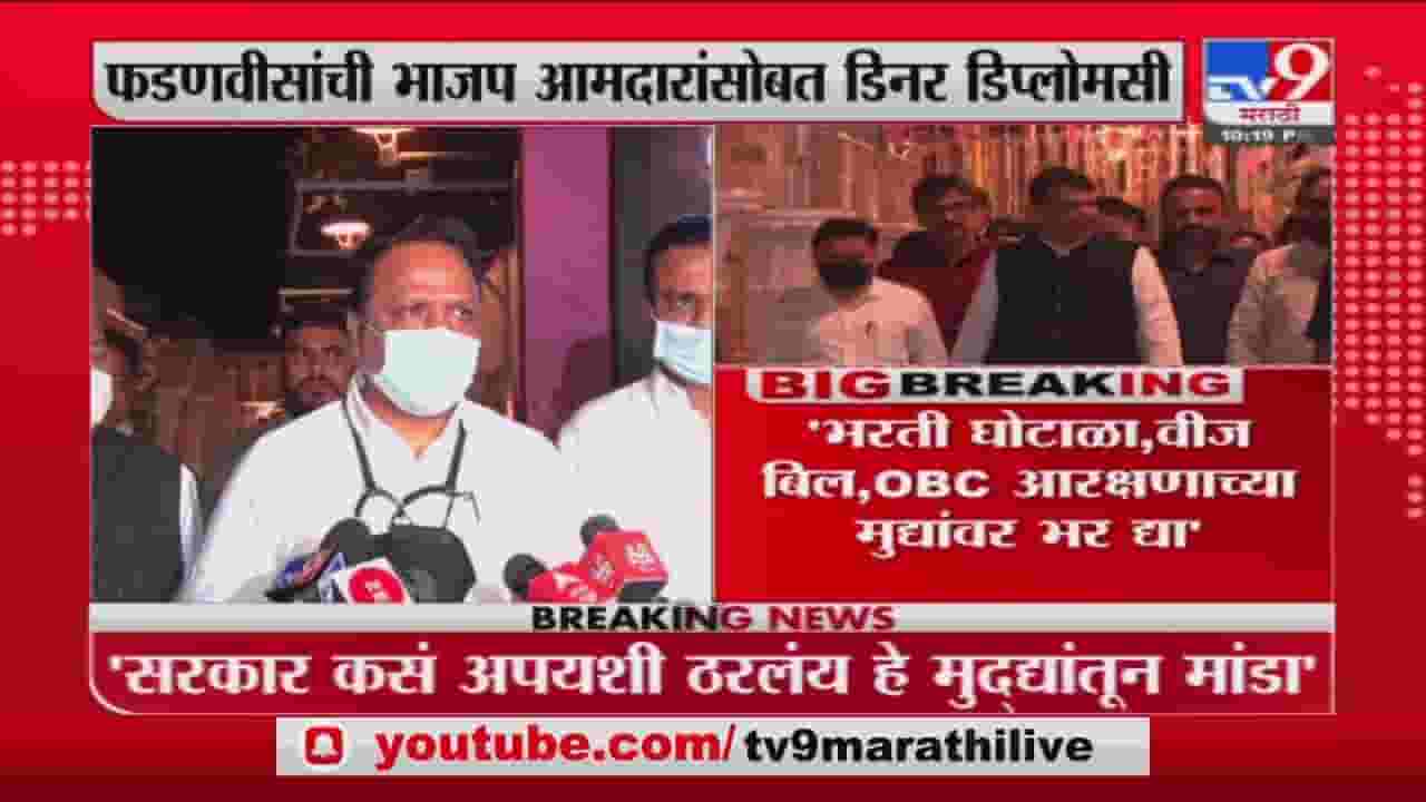 Ashish Shelar | मविआ सरकार अपयशी ठरलंय, आशिष शेलारांचा हल्लाबोल