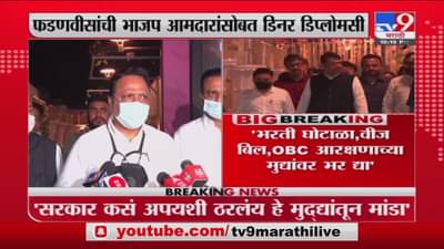 Ashish Shelar | मविआ सरकार अपयशी ठरलंय, आशिष शेलारांचा हल्लाबोल