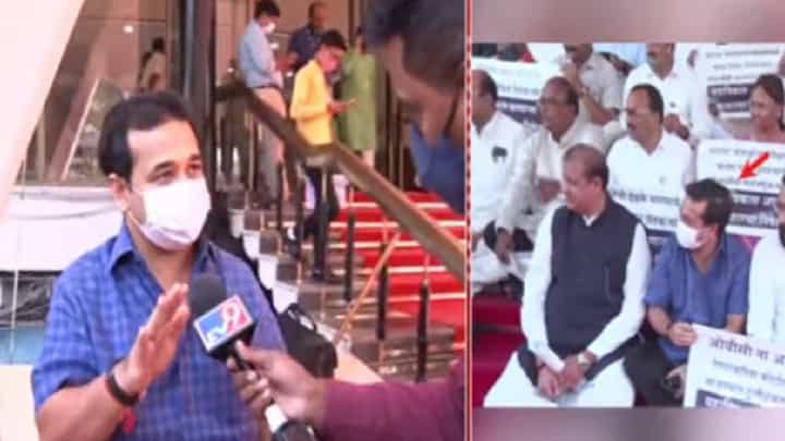 अनिल परब नेहमीसारखे तोंडघशी पडले - नितेश राणे अनिल परब नेहमीसारखे तोंडघशी पडले - नितेश राणे