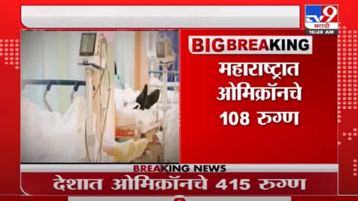 Omicron Variant | देशात ओमिक्रॉनचे 415 रुग्ण, 17 राज्यांमध्ये नव्या वेरियंटचा संसर्ग Omicron Variant | देशात ओमिक्रॉनचे 415 रुग्ण, 17 राज्यांमध्ये नव्या वेरियंटचा संसर्ग