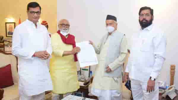 विधानसभा अध्यक्षपद निवडणुकीसाठी आघाडीचे तीन बडे नेते राज्यपालांना भेटले, अर्धा तास चर्चा; राज्यपाल म्हणाले, उद्या सांगतो