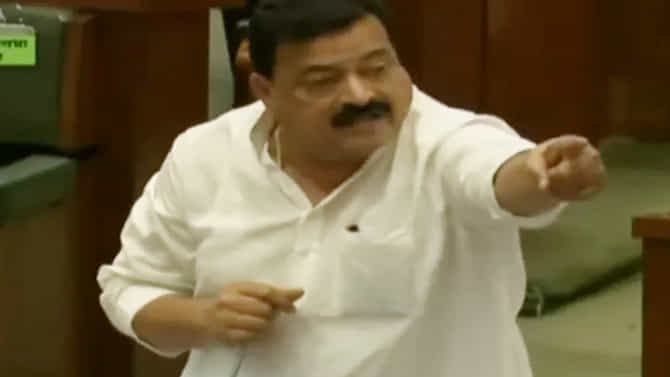 तो चाऊन येणारा कुत्रा म्हणजे भास्कर जाधव, विधानसभेत पुन्हा गदारोळ, जाधवांचे भाजपला खडे सवाल