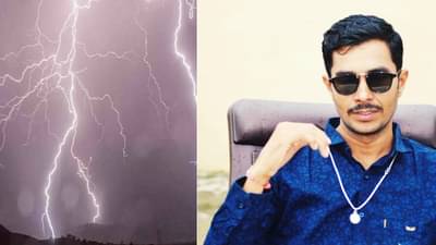 अकोल्यात अवकाळी पावसासह गारपीट, अंगावर वीज पडून तरुणाचा मृत्यू, कुटुंबाला महिनाभरात दुसरा धक्का