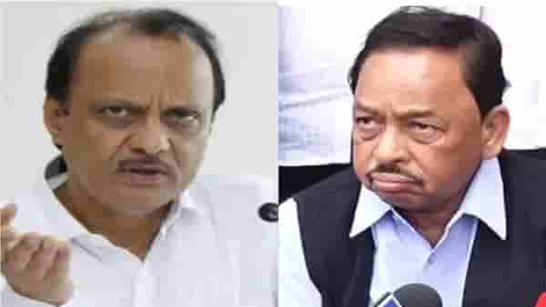 अजित पवार, नारायण राणे पुन्हा आमने-सामने; सरकार पडणार म्हणाऱ्यांमध्ये राणेंची भर, पवारांनी लगावला टोला
