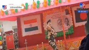 भारतीय सैनिकांच्या कार्यक्रमात महिला सैनिकाचा अप्रतिम डान्स