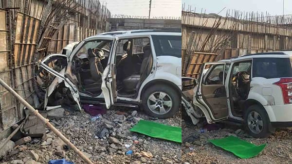 Accident | काम सुरु असलेल्या ब्रिजला कारची धडक, चौघांचा मृत्यू, सोलापूर-विजापूर रोडवर भीषण अपघात