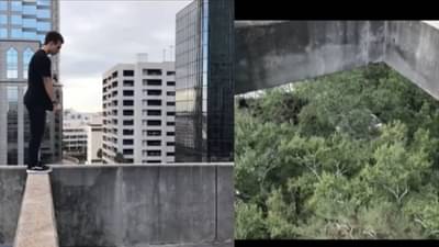 VIDEO : पहिल्या सेकंदात वाटला छाटछुट स्टंट, व्हिडिओ पुढे सरकला अन् पोटात गोळाच उठला, काय हा जीवघेणा प्रकार?, पाहा व्हिडीओ!