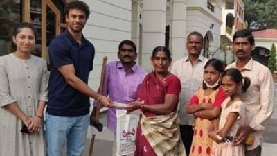 शेंगदाण्याचं कर्ज फेडण्यासाठी 11 वर्षांनंतर भारतात परतले बहीण-भाऊ! Photo Viral