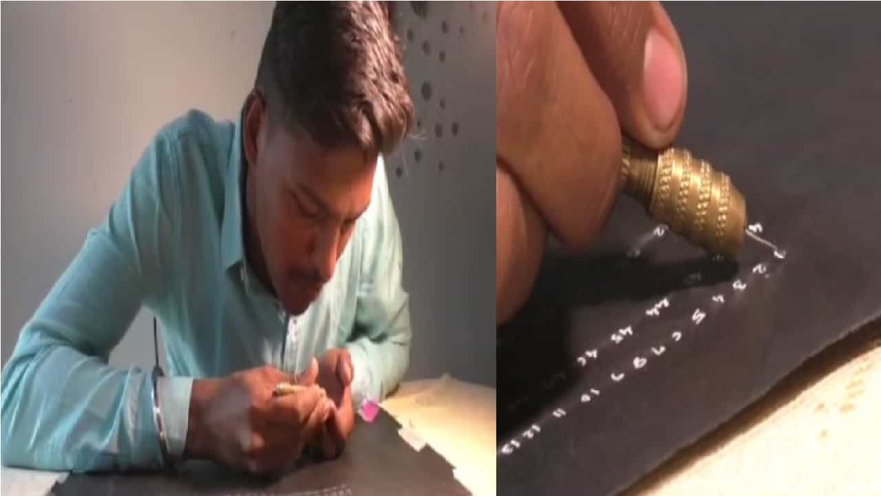 एका तिळाचे शंभर तुकडे, अन् बनवलं नवं रेकॉर्ड, इंडिया बुक ऑफ रेकॉर्डमध्ये नोंद ! पुसदच्या अभिषेक रुद्रवारचा गौरव