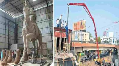 छत्रपतींचा बहुचर्चित, देशातील सर्वोच्च अश्वारुढ पुतळा 15 जानेवारीपर्यंत येणार, औरंगाबादकरांची उत्सुकता शिगेला!