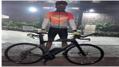 cycling for fitness |फिटनेसच्या संदेशासाठी पोलीस अधिकाऱ्याचा अनोखा उपक्रम; चक्क देहू ते पंढरपूर 234 किमीची सायकल वारी