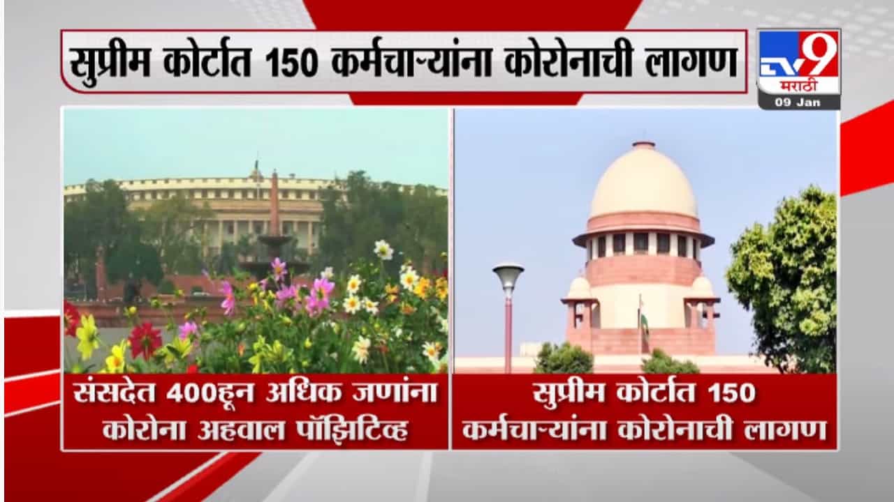 संसद भवन ते सुप्रीम कोर्टात कोरोनाचा शिरकाव, कोविडचा धोका वाढला