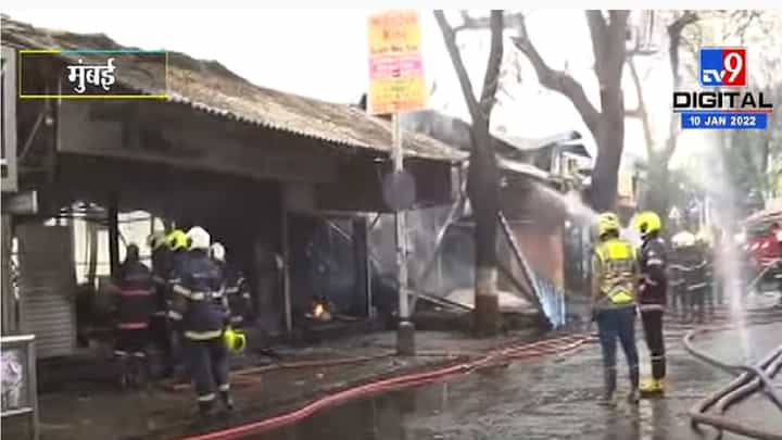 Mumbai Fire | भायखळ्यात मुस्तफा बाग परिसरातील लाकडाच्या गोदामाला भीषण आग Mumbai Fire | भायखळ्यात मुस्तफा बाग परिसरातील लाकडाच्या गोदामाला भीषण आग