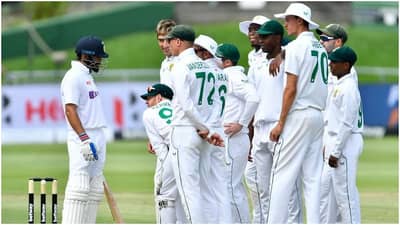 IND vs SA: कोहलीचा झुंजार खेळ पण दक्षिण आफ्रिकेने भारताला 223 धावांवर रोखलं