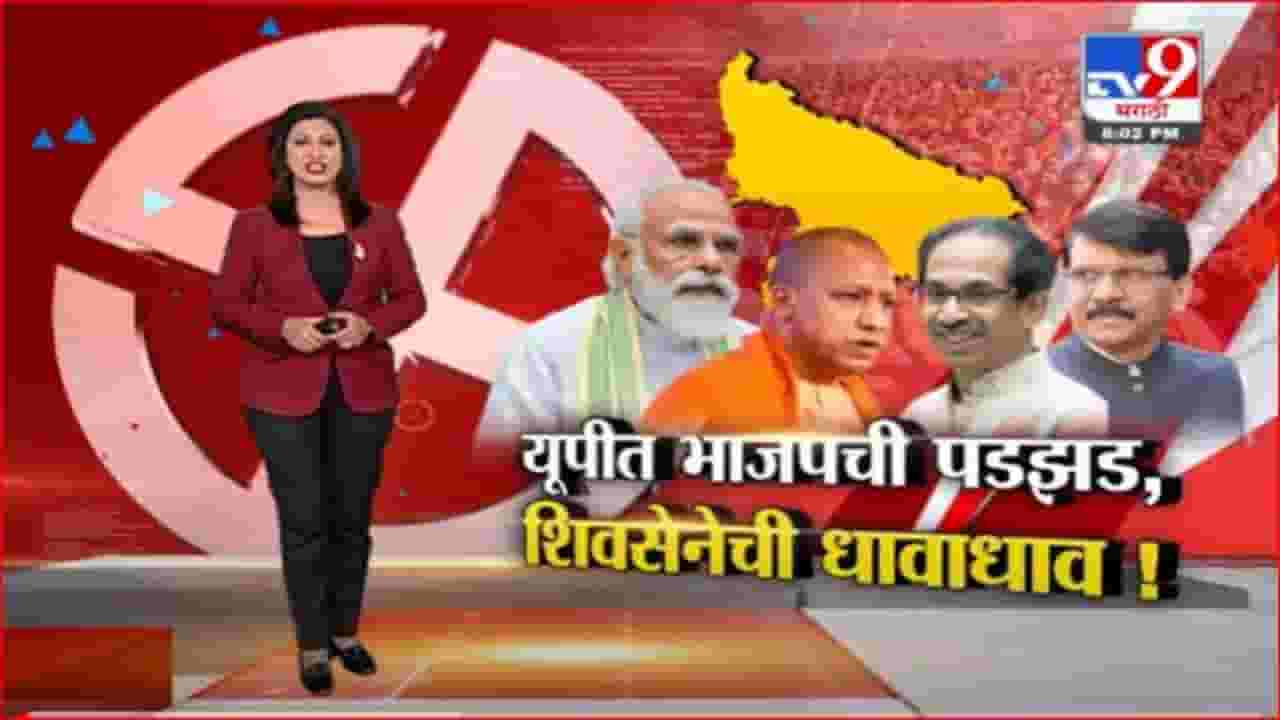 Special Report | यूपीत भाजपची पडझड, शिवसेनेची धावाधाव! Special Report | यूपीत भाजपची पडझड, शिवसेनेची धावाधाव!