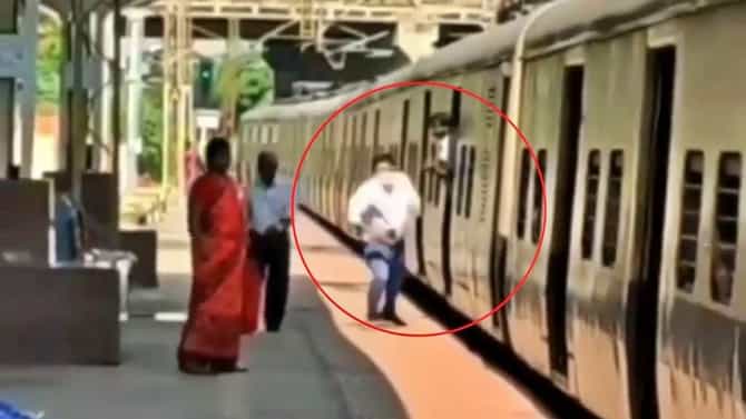 चोरट्यानं असा हिसकावला प्रवाशाचा मोबाइल! हा Viral Video पाहून तुम्हीही व्हा सावध