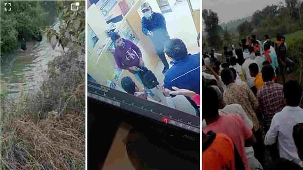 पुढे चोर, मागे पोलीस, अखेर बाइक सोडली, तलावात उडी मारली, हिंगोलीतल्या बंदुकधारी चोरांचा थरार....
