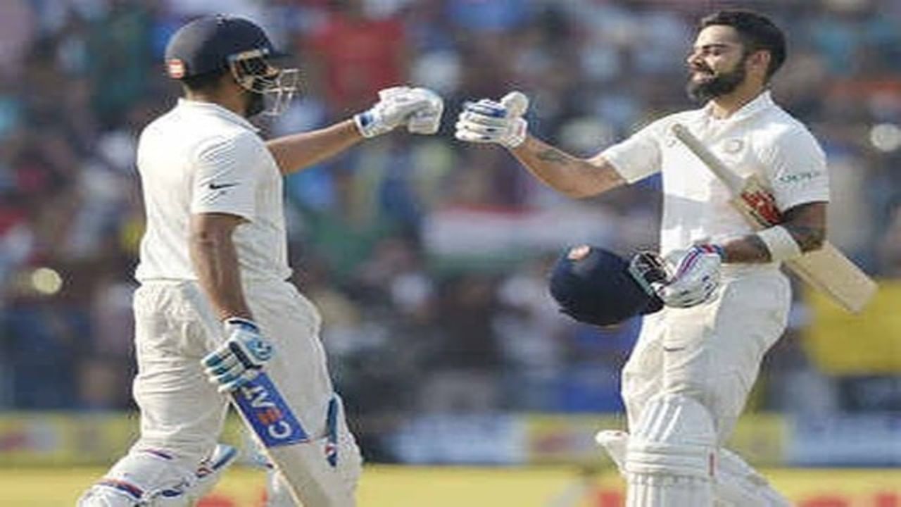 Virat Kohli Test Captaincy : Shocked!! विराटच्या कर्णधारपद सोडण्याच्या निर्णयावर रोहित शर्माची रिअ‍ॅक्शन...