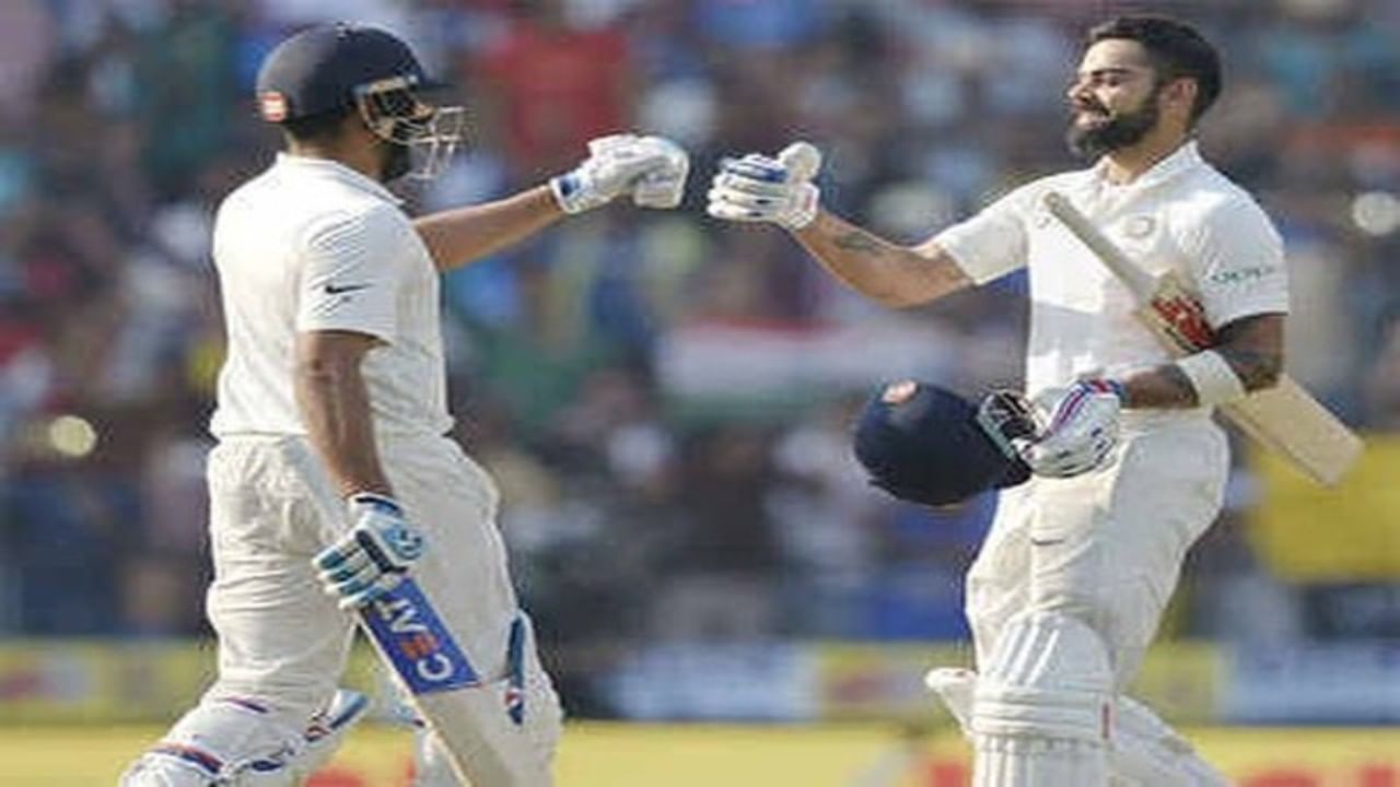 Virat Kohli Test Captaincy : Shocked!! विराटच्या कर्णधारपद सोडण्याच्या निर्णयावर रोहित शर्माची रिअॅक्शन... Virat Kohli Test Captaincy : Shocked!! विराटच्या कर्णधारपद सोडण्याच्या निर्णयावर रोहित शर्माची रिअॅक्शन...