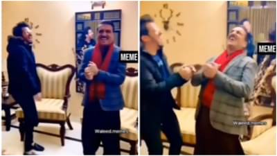 Viral Video of Father-Son : वडिल-मुलाचा अनोखा खेळ, तुम्हालाही हसू आल्याशिवाय राहणार नाही