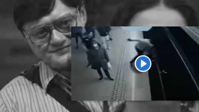 कहानी सिनेमासारखाच थरारक प्रकार महिलेनं अनुभवला, माथेफिरूनं ट्रेनसमोर तिला ढकललं!