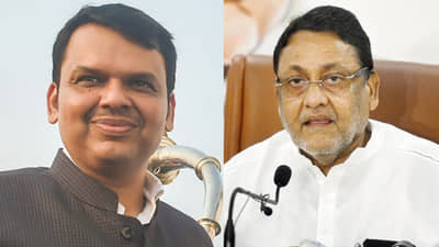 देवेंद्र फडणवीस यांच्या सूचनांवर तपास यंत्रणांचं काम, वेळ आल्यावर ईडी संदर्भात माहिती बाहेर आणणार : नवाब मलिक