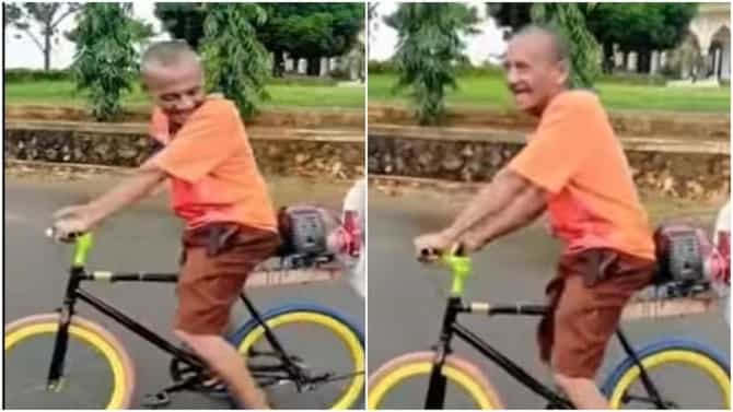 Viral : जुगाडवाली हायटेक सायकल, Video पाहून टेस्लाचे इंजिनियर्सही होतील थक्क