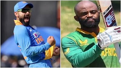 IND vs SA, 1st ODI: कॅप्टन नाय म्हणून काय झालं? विराट कोहली थेट टेंबा बावुमालाच भिडला, पाहा VIDEO