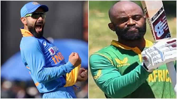 IND vs SA, 1st ODI: कॅप्टन नाय म्हणून काय झालं? विराट कोहली थेट टेंबा बावुमालाच भिडला, पाहा VIDEO