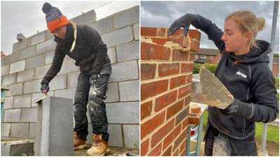 Viral : गवंडीकाम करणारी युवती बनली एका प्रॉडक्टची ब्रँड अॅम्बेसेडर, वाचा सविस्तर