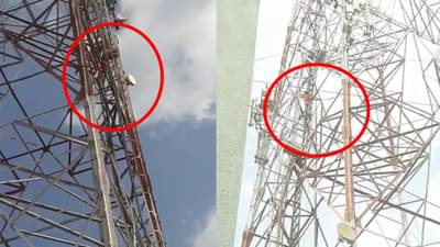 बायको गेली माहेरी, नवरा दारु ढोसून टॉवरवरी! आनंदात प्यायला की विरहात? नेमकं काय घडलं?