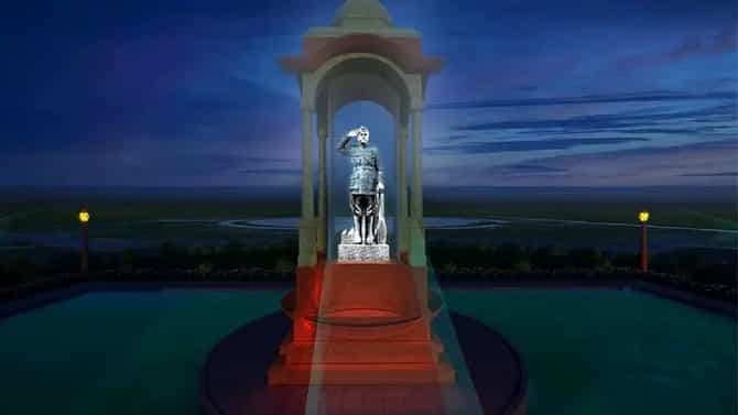 Subhash Chandra Bose Jayanti : नेताजी सुभाषचंद्र बोस यांच्या इंडिया गेटवरील थ्रीडी प्रतिमेचं नरेंद्र मोदींच्या हस्ते उद्घाटन