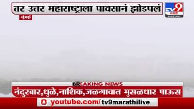 मुंबईत मध्ये रात्री पावसाच्या हलक्या सरी, उत्तर महाराष्ट्रातही पावसाची हजेरी