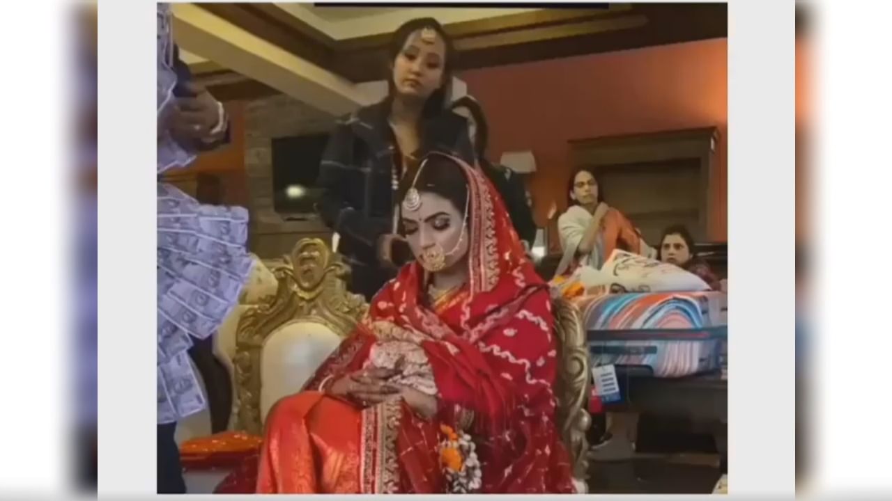 Viral Video : स्वत:च्याच लग्नात वधूच्या डुलक्या, बँक्वेट हॉलमध्ये पिकला हशा