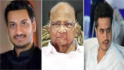 आजोबा... काळजी घ्या, शरद पवार कोरोना पॉझिटिव्ह आल्यानंतर नातू भावनिक, रोहित आणि पार्थ पवारांचं ट्वीट काय?