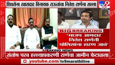 Vinayak Raut | ‘भाजपा आमदार Nitesh Rane यांनी पोलिसांना शरण जावं’