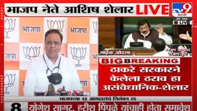12 आमदारांचं निलबंन रद्द करताना सुप्रीम कोर्टानं नेमकं काय म्हटलं? आशीष शेलारांनी सांगितलं!