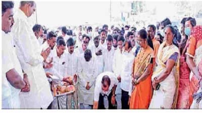 Aurangabad: वैजापूर नगरपंचायत समितीच्या इमारतीला लोकनेते आर.एम. वाणी यांचे नाव, सहा महिन्यात पुतळा उभारणार